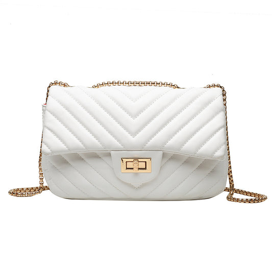 Sac à main femme chic avec chaîne dorée